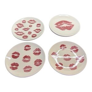 Maxcera 4 Kiss Mark Plates with Pink Lip Print